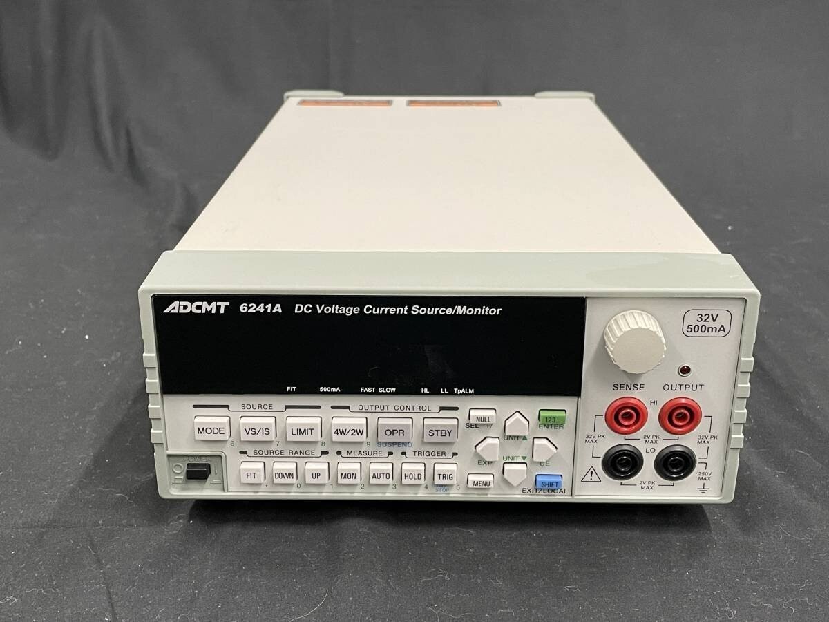 ADCMT 6241A DC Voltage Current Source Monitor | eBay