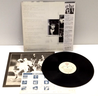 a-ha - Hunting High And Low LP 1985 Japan Warner P-13153 pop w