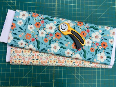 Baumwolle Patchwork Heckenstoff Dashwood Studio Modern Folk Blumen Kleid Handarbeit