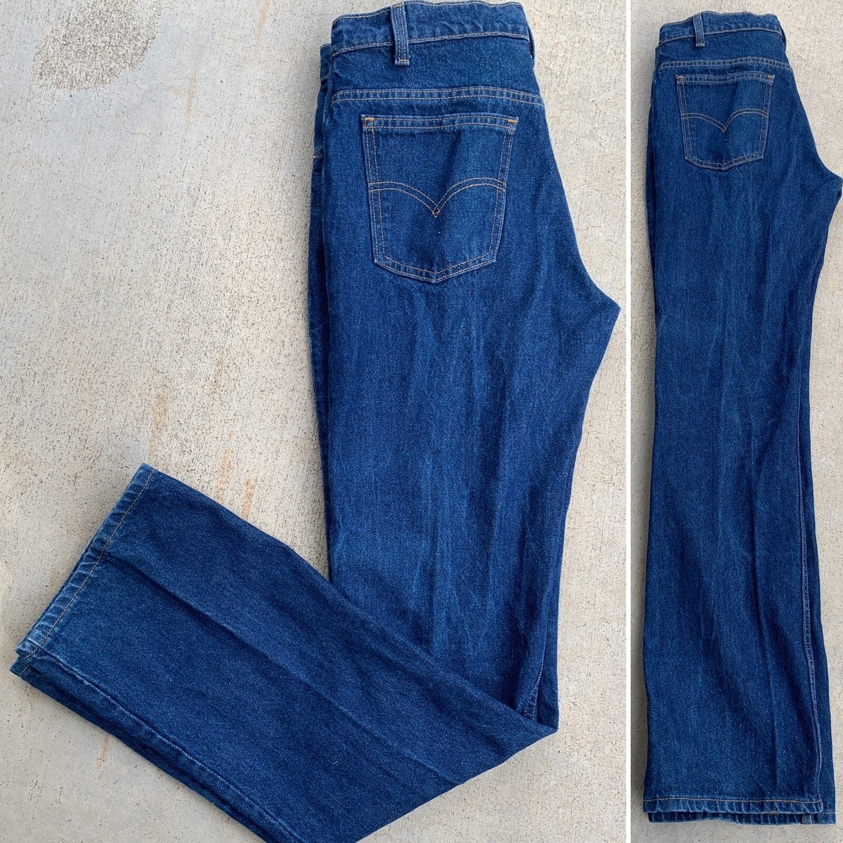 Vintage Levi's 517 Jeans Made In USA W 33 L 34 32” Waist Boot Cut