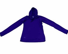 Nike Pro Dri-Fit Womens Hoodie Size Medium Purple long sleeves w/ Thumbholes