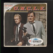 The Man From U.N.C.L.E. 1966 Sawyers View-Master B484 3 reels booklet D3 qu a