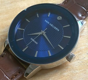 van heusen watch silver