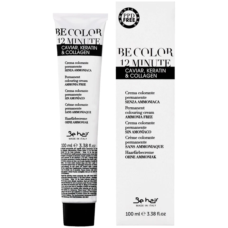 Be Hair Be Color 12min - ammoniakfreies Haarfärbemittel mit Express-Effekt 100ml