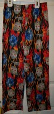 TRANSFORMERS Flames Multi Color Sleep Lounge Pajama Pants Boys 6 / 8 NWT
