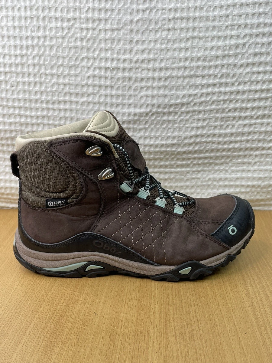 Women's oboz sapphire waterproof hiking shoes top