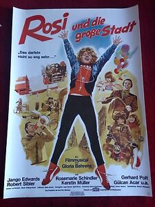 Rosi Und Die Grosse Stadt Kinoplakat Poster A1 Gerhard Polt Jango Edwards Ebay