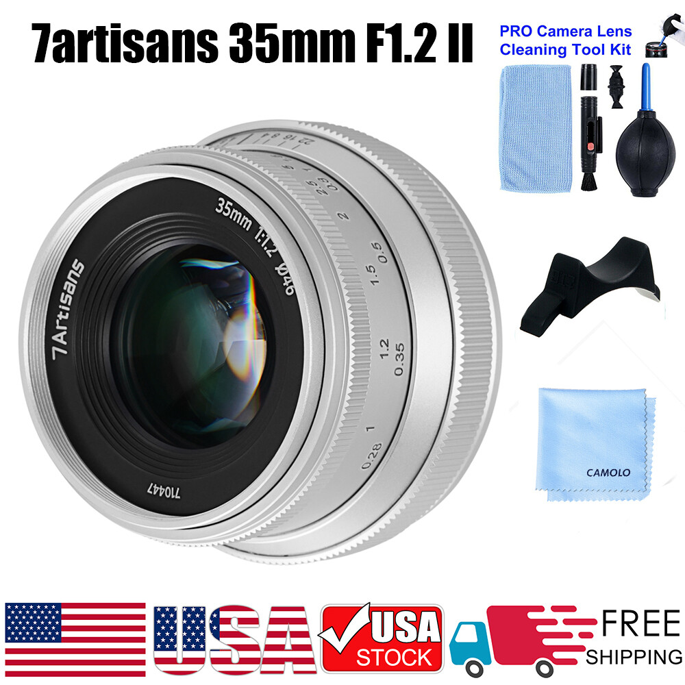 7artisans 35mm II APS-C Manual Focus Lens for Sony Fujifilm