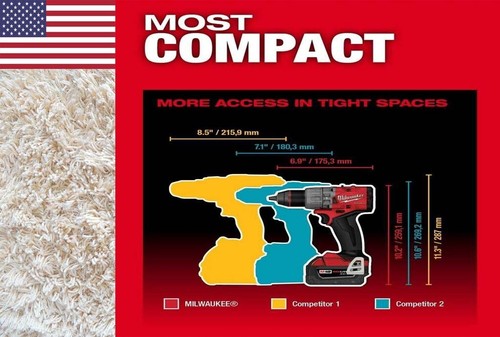 Milwaukee 2903-22 M18 FUEL 1/2" Drill/Driver Kit - Picture 6 of 13