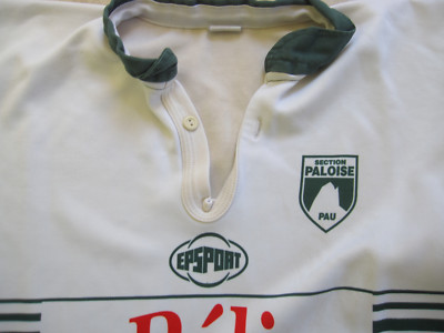 Maillot Rugby Section Paloise – EPSPORT – #8 Le Belino – XL – Porté