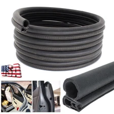 10''U Shape Car Door Trim EPDM Moulding Sealing Rubber Seal Strip Weatherstrip👍