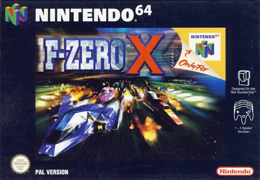 F-zero X Nintendo 64 N64 Boxed PAL UK 1998 for sale online UK