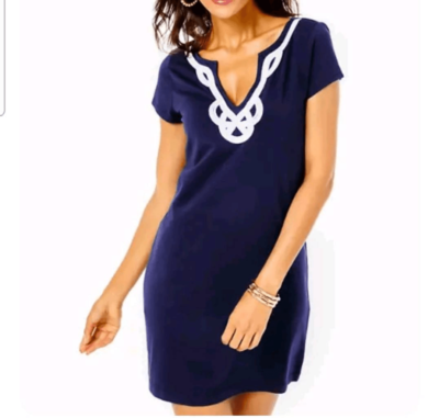 brewster t shirt dress lilly pulitzer Lily Pulitzer Brewster Ocean Engineered Stripe Blue