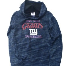New York Giants Girls Size L or XL Performance Activewear Sweatshirt Hoodie