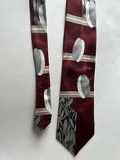 Oscar De La Renta Tie. 100 Silk. Pre-Owned