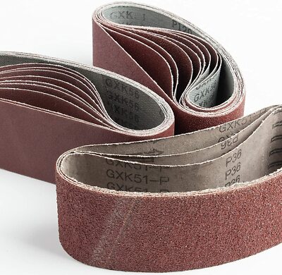 25 Schleifbänder Gemischt K40/60/80/120/180 Schleifband F │schleifbandset P D W