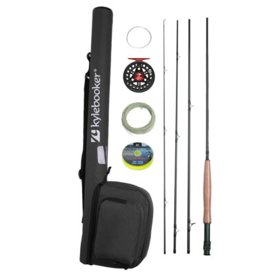 Fly Fishing Rod and Reel Combo Kit 3/4/5/6/7/8 Weight for Starter Fly Fishing