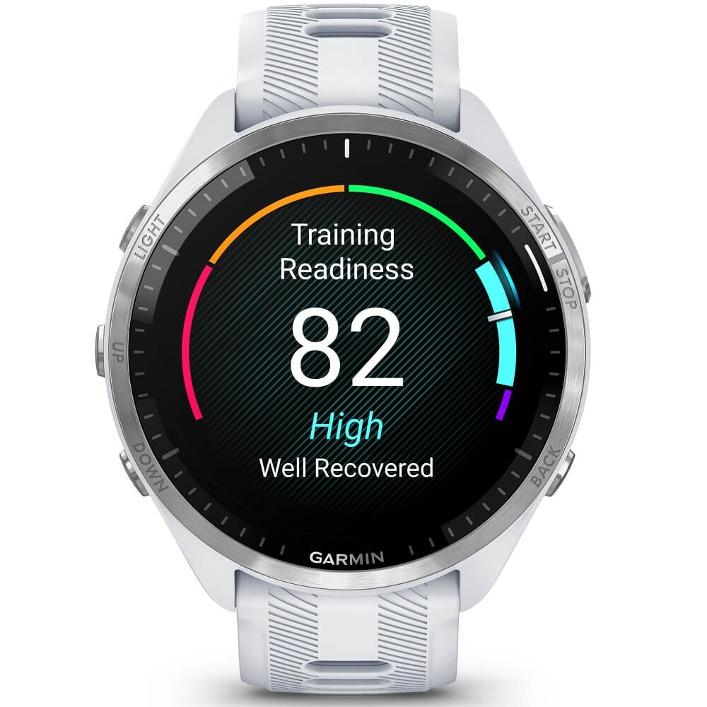 Garmin Forerunner 965 GPS Watch. Whitestone/Powder Grey | eBay