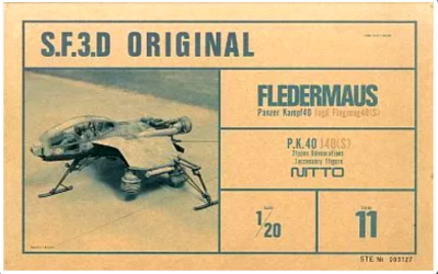 NITTO 1/20 Kit SF3D fledermaus Maschinen Krieger KOW Plastic model