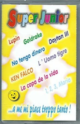 Super Junior (2000) Musikkassette NEU Ufo Roboter. Heidi. Goldrake. La copa de la