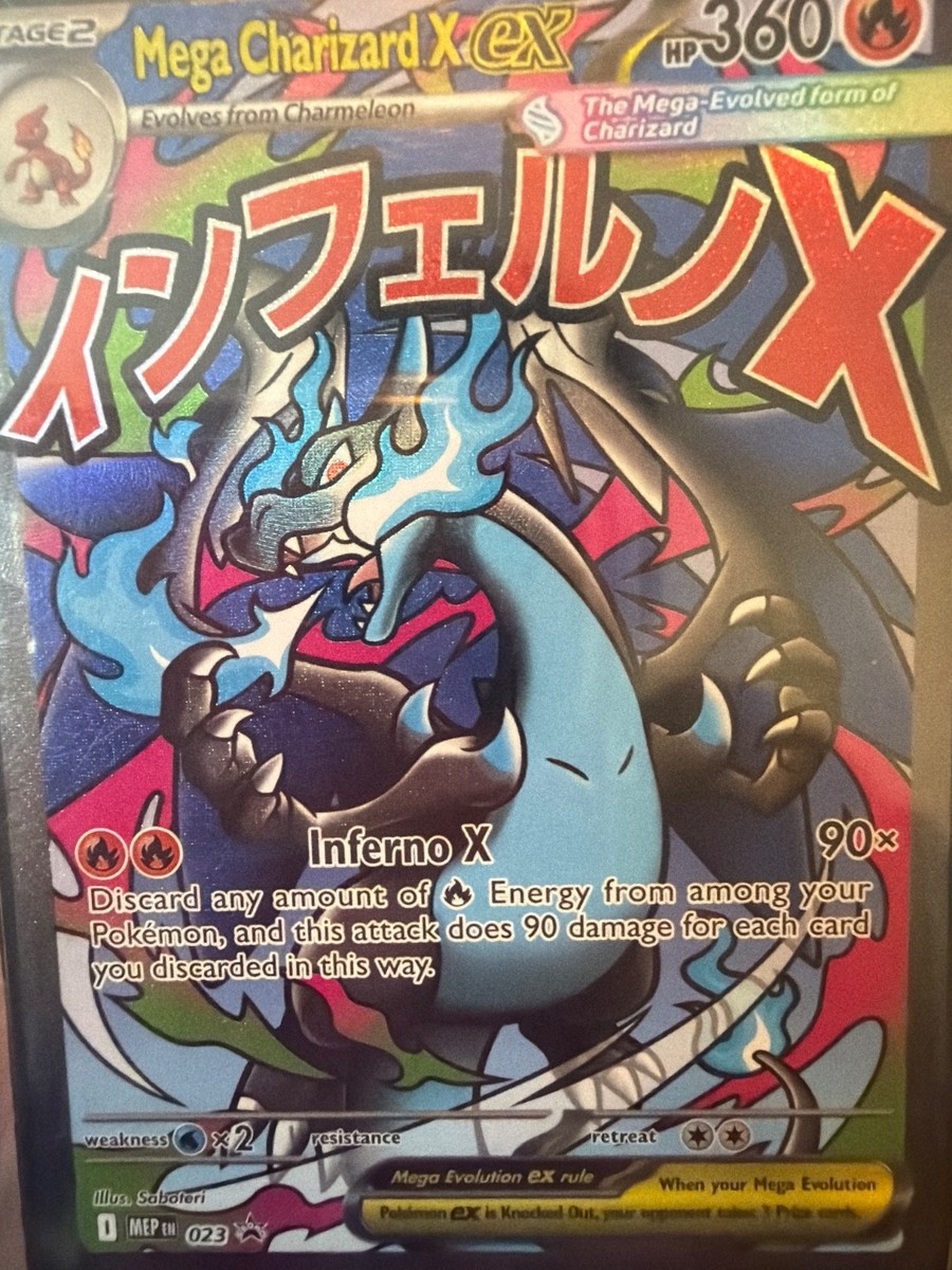 pokemon card Mega Charizard X ex promo 023 | eBay