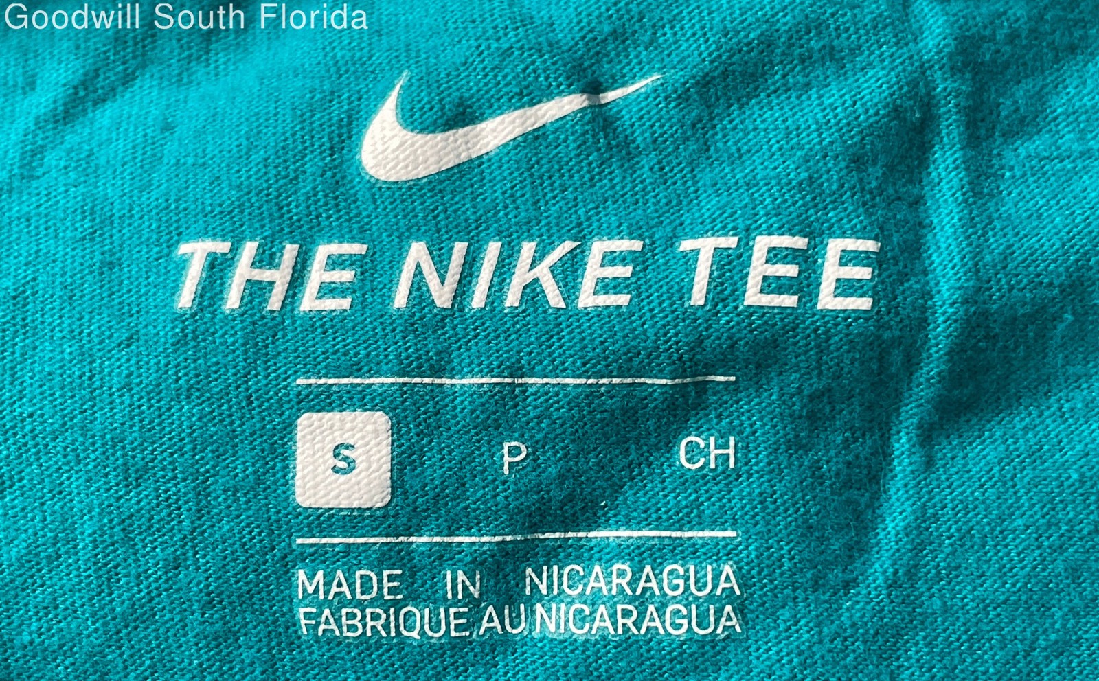 Nike Mens Green Miami Dolphins Crew Neck NFL Pullover T-Shirt Size Small thumbnail 3
