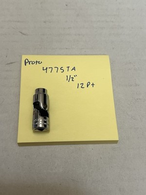 (Opened Box) PROTO 4775TA 1/4'' Drive 1/2'' 12-Point SAE
