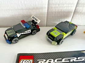 RETIRED ~ Lego Racers: Speed Chasing #8152 COMPLETE w/Manual (3 Vehicles)