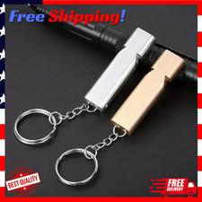 10 Pcs 120db Loud Emergency Survival SOS Whistle Camping Hiking Keychain Outdoor