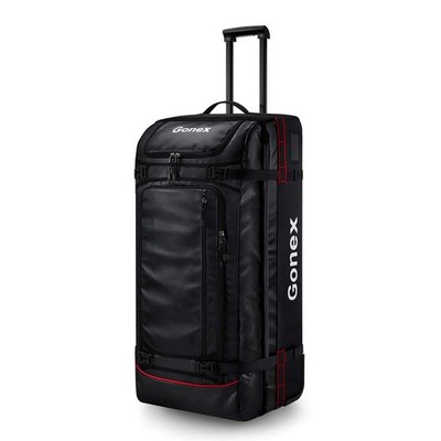 Gonex Rolling Duffle Bag with Wheels, 100L Water 33 inch, Black (33 inch)