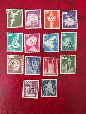Briefmarken BRD Bund 1975, Michel 846-859, Industrie und Technik, postfrisch - Bild 1 von 2