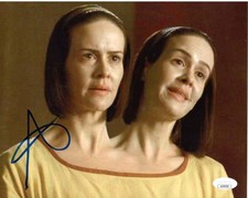 Sarah Paulson signed 8x10 Photo Tattler Twins American Horror Story AHS JSA