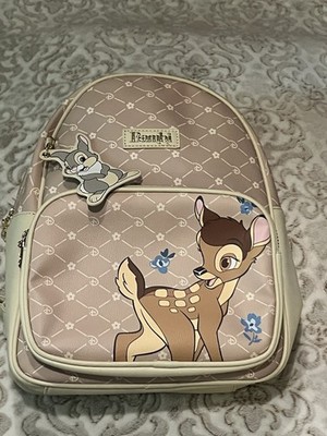 New Primark Disney Bambi with Thumper on the zipper backpack 