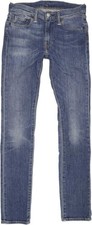 Levi's 519  Herren Blau Skinny Slim Stretch Jeans W30 L33 (84443)