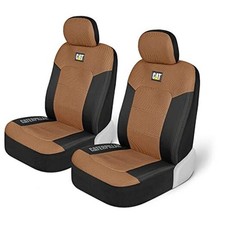 MeshFlex Automotive Seat Covers for Cars Trucks and Beige Front Seat Covers