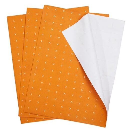 Sheet Set, 30" X 23", 3 Orange