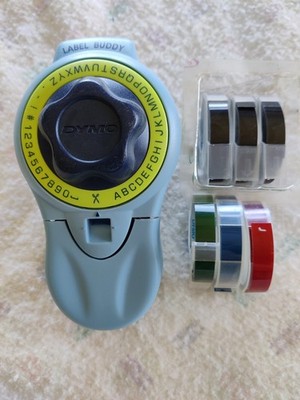 DYMO Label Buddy Embossing Labelmaker, rolls