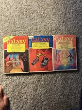 Vintage Galaxy Science Fiction Magazine Lot W/3 (1975) Zelazny, Pohl, Williamson
