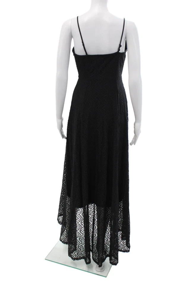 Maxi vestido sin mangas Ali & Jay para mujer negro con cuello en V talla S Foto 3 de 4