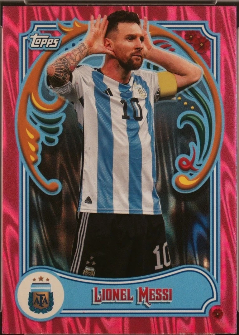 2023 Topps Argentina Fileteado - Lionel Messi #20 for sale | eBay