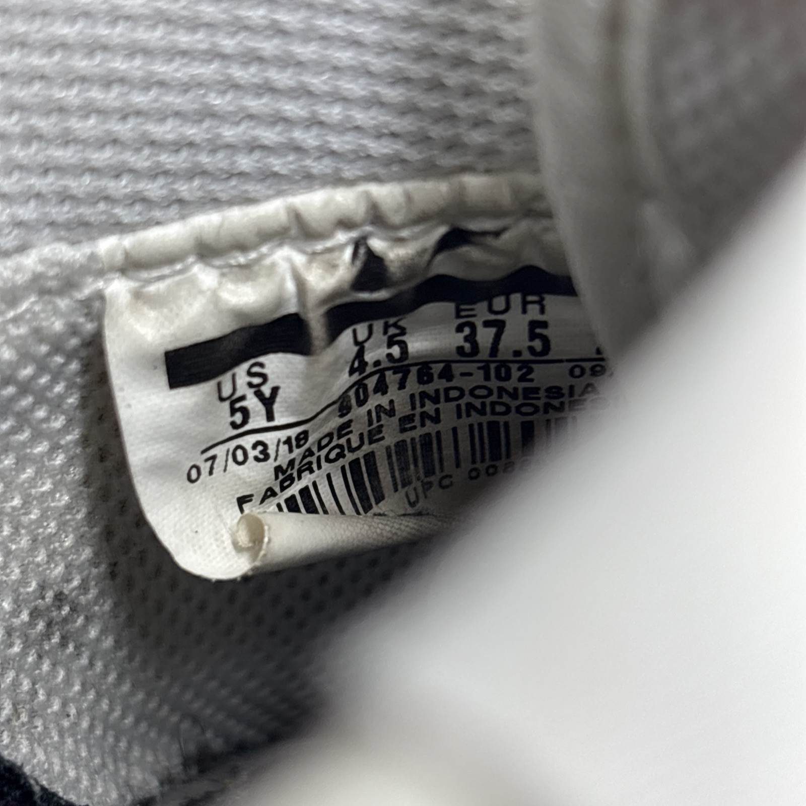 Nike Cortez Classic White Black Panda Women's Size 6.5 (5Y) thumbnail 11