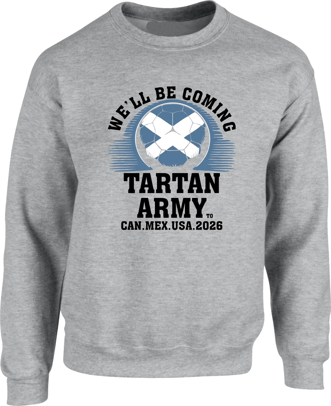 Scotland Football Tartan Army World Cup 2026 Unisex Sweatshirt