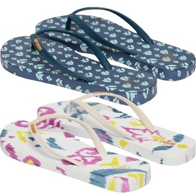 Superdry Damen bedruckte Allover-Flip-Flops