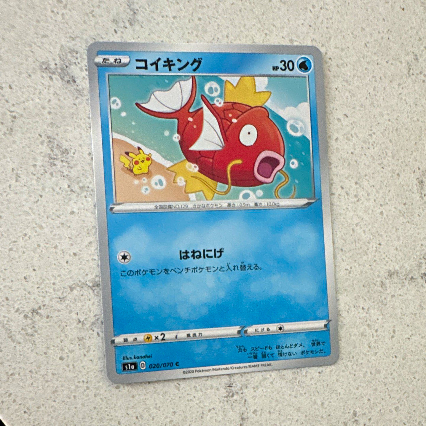 The Pokémon Company Magikarp 020/070 S1a Vmax Rising JP Regular HP30