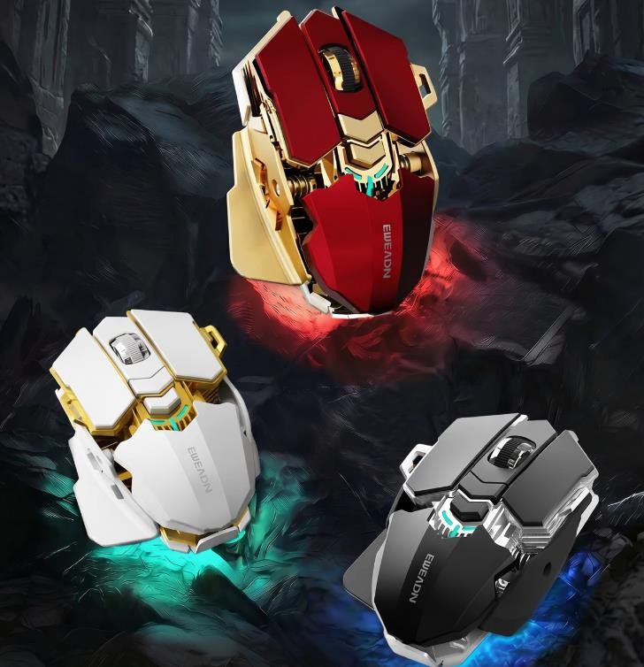 EWEADN G5 Mark / G5 Tri-Mode Wireless Ergonomics Mechanical Metal Gaming Mouse