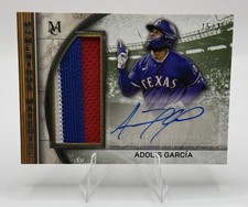 2025 Topps Museum Collection - Adolis Garcia - Momentus Materials Auto /25