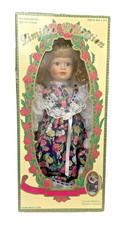 Limited Collection Doll Porcelain Includes Matching Ornament Vtg in Original Box