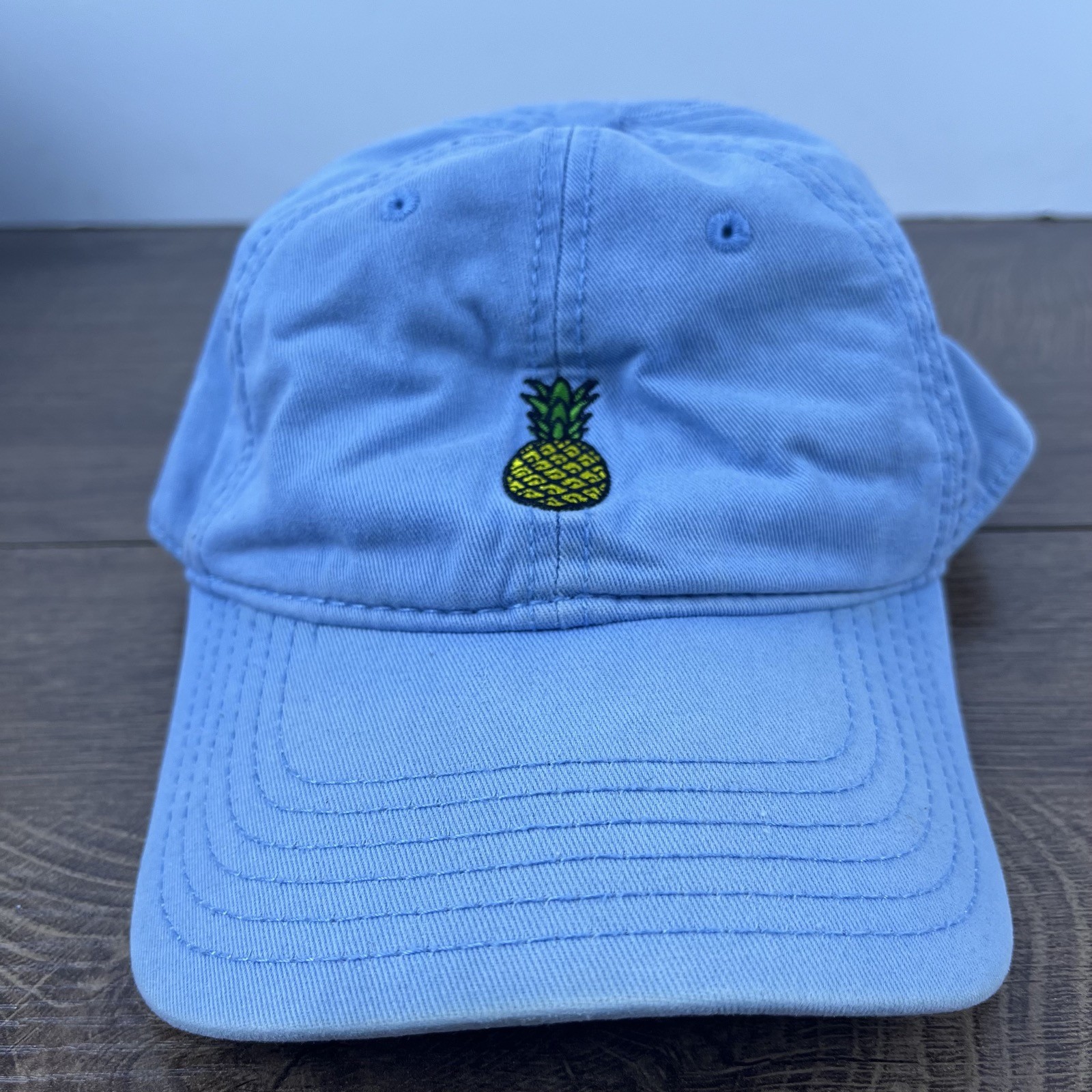 Pineapple Hat Blue Pineapple Adjustable Hat Blue … - image 1