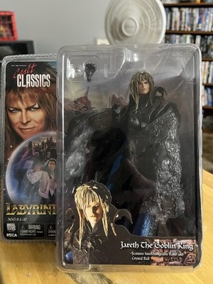 NECA Labyrinth Jareth The Goblin King David Bowie Action Fig. Excellent New Vntg