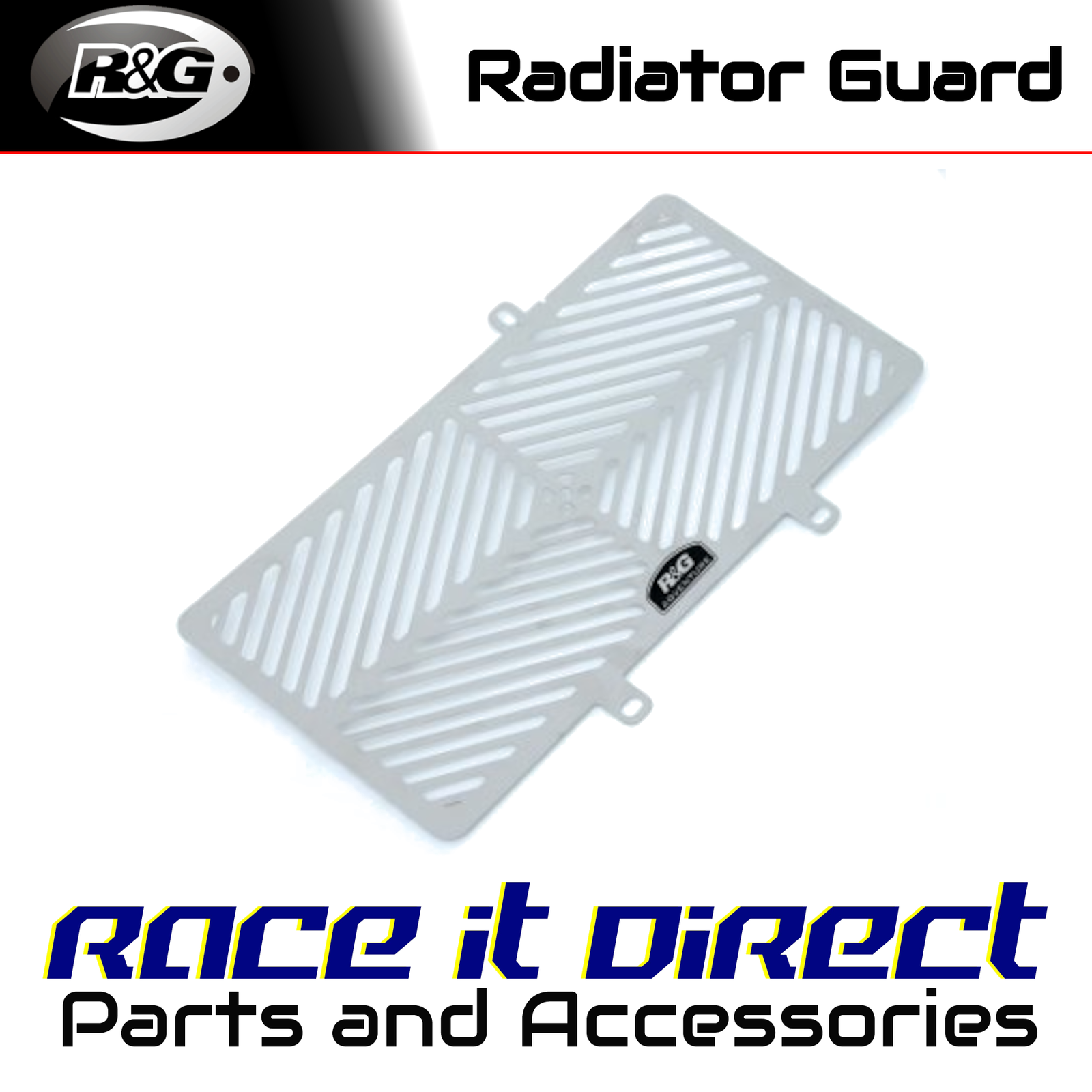 Stainless Radiator Guards for Kawasaki ER-6 2009-2015 R&G